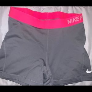 Grey Nike Pros